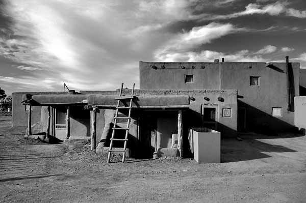 Photograph Robert Meyers Lussier Taos Pueblo Study 1 on One Eyeland